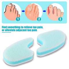 Mudder close-up of three foam layers displaying soft cushioning