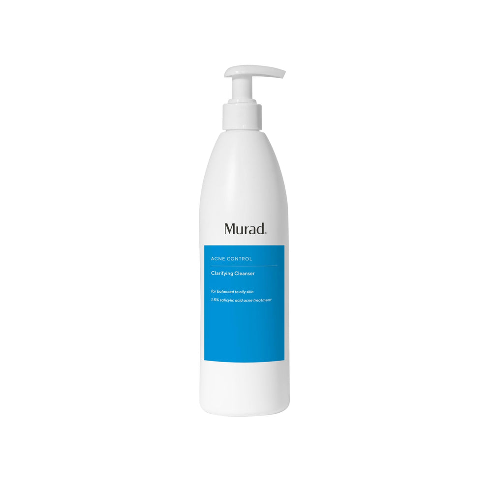 Murad front packaging showing cleanser bottle and clear label for easy identification