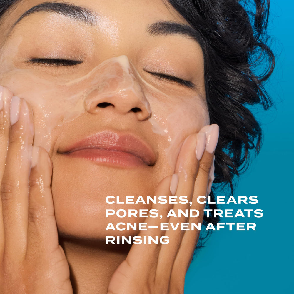 Murad gel texture close-up showing lightweight formula that rinses clean