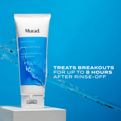 Murad pump dispensing cream cleanser for easy daily use
