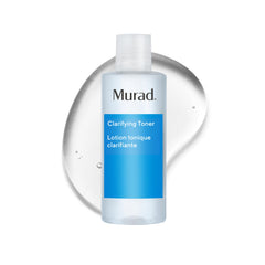 Murad clarifying toner front bottle shot showing label and 6 fl oz capacity benefit clarity
