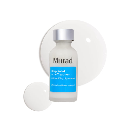 Murad front packaging showing product and benefits for targeted relief