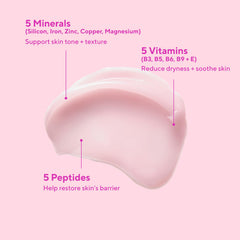 Murad gel on hand being rubbed in to demonstrate fast-absorbing hydration