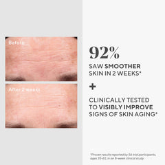 Murad serum texture drop on fingertip showing lightweight hydration and smooth spread