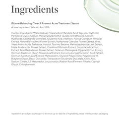Murad serum applying along jawline to spot-treat and decongest pores