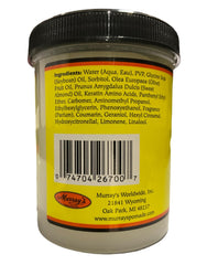 Murray's close-up texture of gel cream highlighting smooth, non-flaking finish