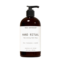 Muse Apothecary front bottle showing label and 16 oz size for everyday use