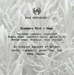 Muse Apothecary bottle with gift styling illustrating premium presentable packaging