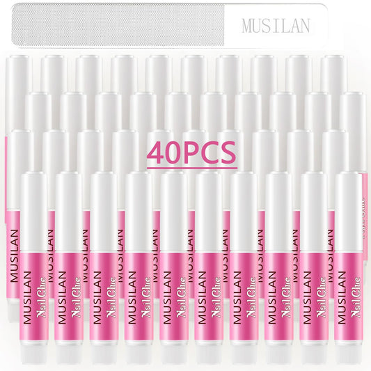 MUSILAN front packaging showing 40 tubes and included file for reliable supply