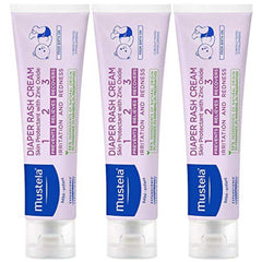 Mustela front packaging showing product and benefits for gentle protection