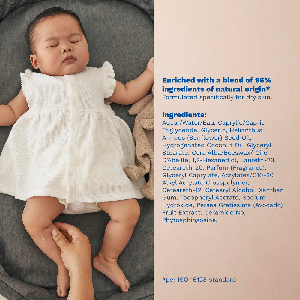 Mustela lifestyle baby after bath demonstrating soft skin and soothing daily care