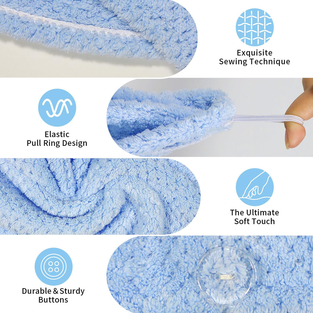 my novel things button and loop detail showing secure fit and hands-free convenience