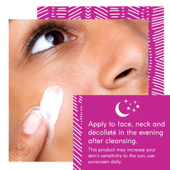 MyChelle box and tube eco packaging emphasizing clean-ingredient promise