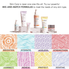MyChelle Dermaceuticals label closeup showing ingredient highlights and clean formula