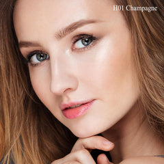 MYMERRY highlighter smooth creamy texture close-up for easy blending benefit