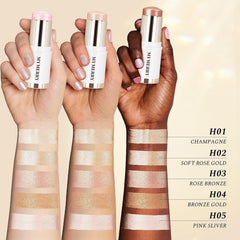 MYMERRY size comparison in hand showing travel-ready stick for on-the-go touchups