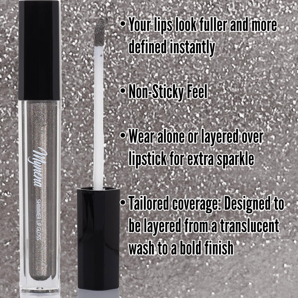 Mynena applicator wand coated in Steel for precise glossy application