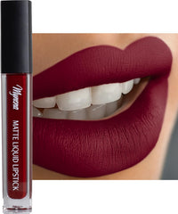 Mynena Emma front packaging showing bold burgundy shade benefit: clear product identity