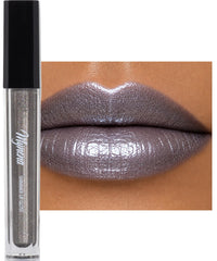 Mynena front tube Steel shade showing bold silver metallic shine