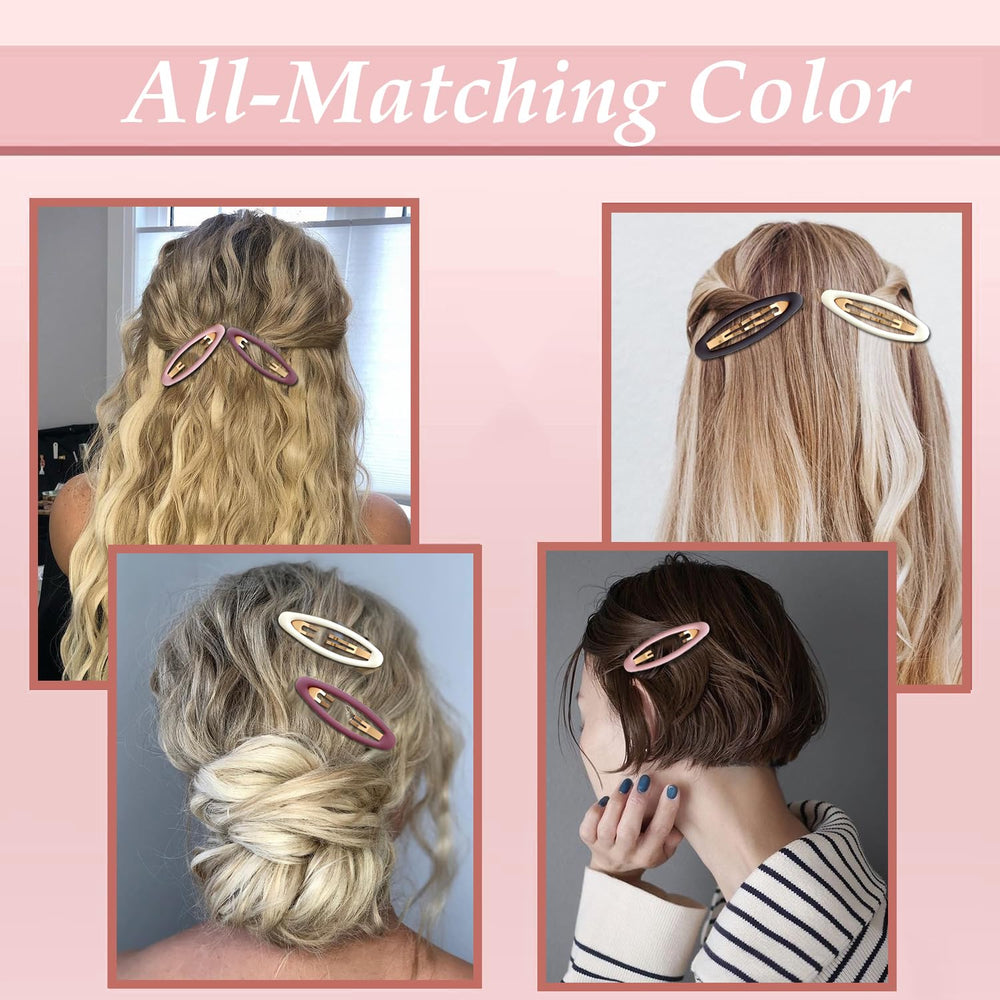 Mythos clip holding thick hair showing strong hold and no slippage