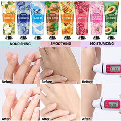 MZANK scent labels detail showing fragrance names for easy selection