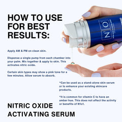 N1O1 being applied to hand showing easy absorption and smoothing benefit