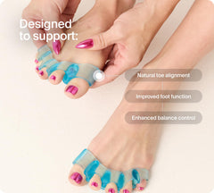 NABOSO pair inside a wide-toe-box shoe showing compatibility with natural-shaped footwear