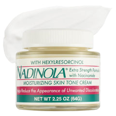 NADINOLA jar front packaging showing product and brand benefits