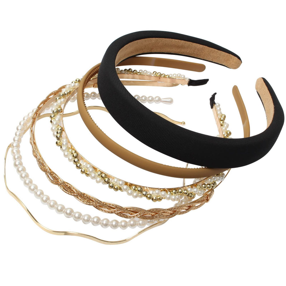 naibirdr front arrangement showing six headband styles and outfit matching benefit
