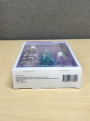 side-by-side with a coin showing Nail Tek 0.5 oz compact travel-friendly size