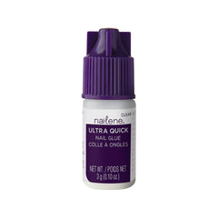 Nailene packaging back label highlighting usage and storage details