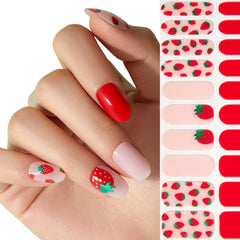 NAILOG applied on natural nails demonstrating neat coverage and quick wear