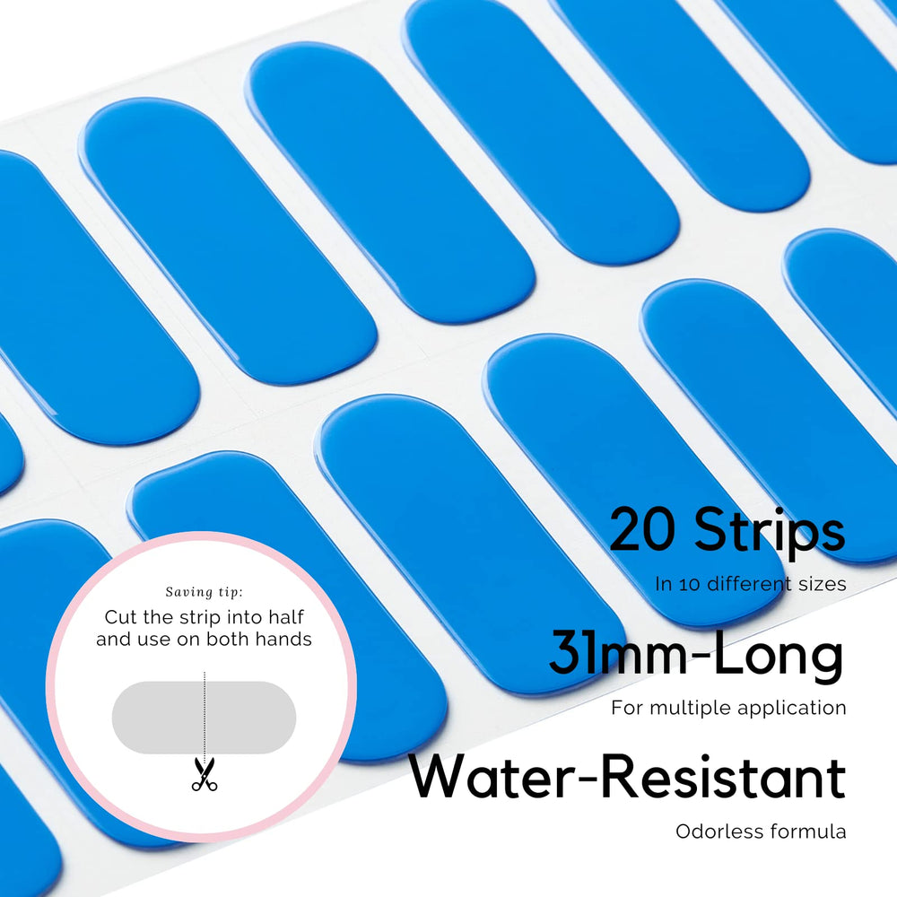 NAILOG included file and wipes laid out for neat, ready-to-use prep
