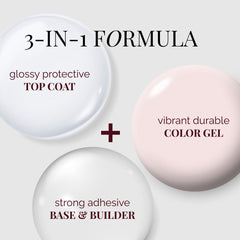 NAILOG cured surface texture showing glossy, durable finish