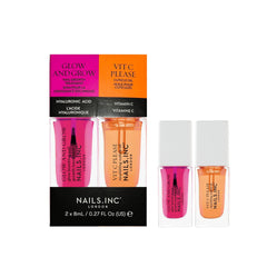 Nails Inc duo front packaging showing both treatments and benefits