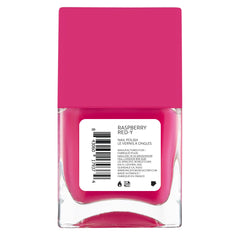 Nails Inc polish beside raspberry spread evoking scent inspiration and playful benefit