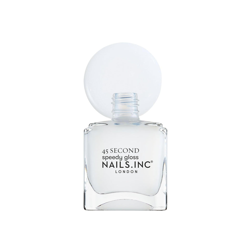 Nails Inc pedicure styling setup showing versatile use for toes and quick drying