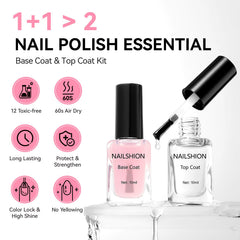 Nailshion bottle cap and label close-up highlighting ingredients
