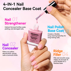 Nailshion brush and cap detail delivering smooth, easy application benefit