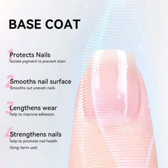 Nailshion brush detail with flexible wide bristles for smooth strokes