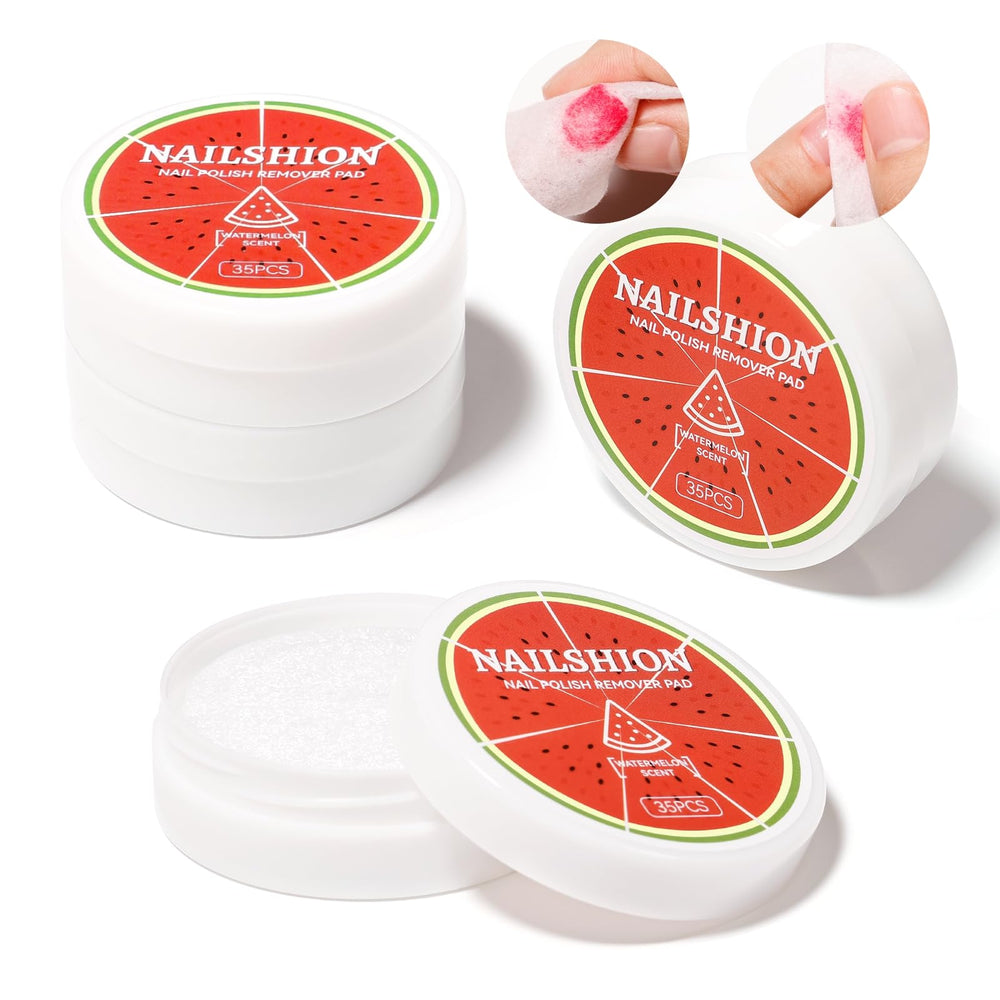 Nailshion front packaging showing four sealed boxes and travel convenience