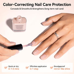 Nailshion label ingredient list highlighting biotin and vitamin E benefits