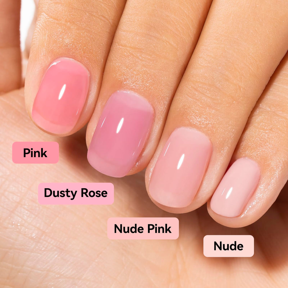 Nailshion lifestyle handshot showing everyday polished natural look