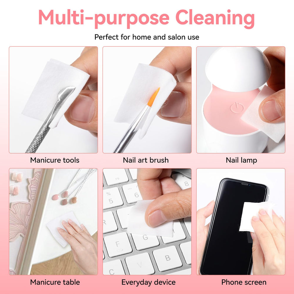Nailshion travel kit with slim packets ready for on-the-go touchups