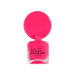 Nails Inc polish placed on beauty table in lifestyle scene for everyday use