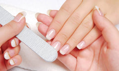 Nailtiques brush and cap detail demonstrating an easy, controlled application benefit