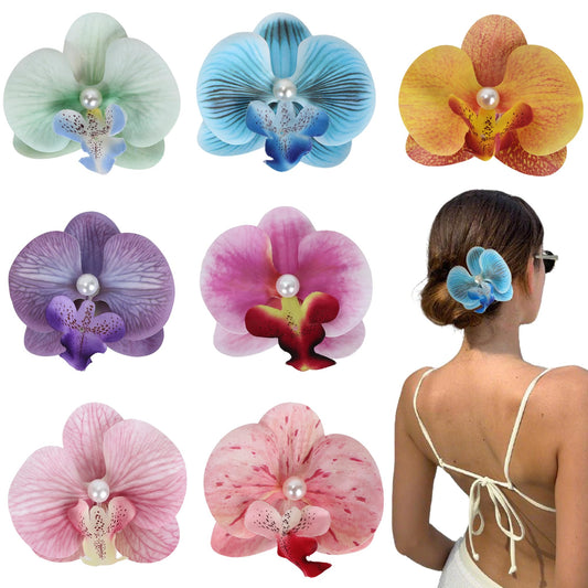 NAISIER front packaging showing seven colorful flower clips, perfect for gifting