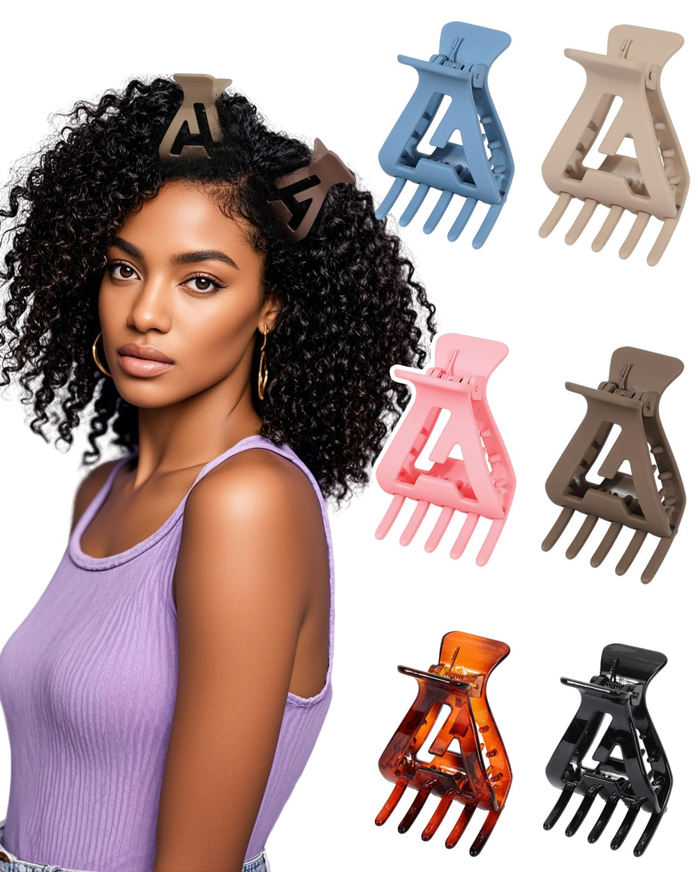 NAISIER front packaging showing six root clips, great for gifting