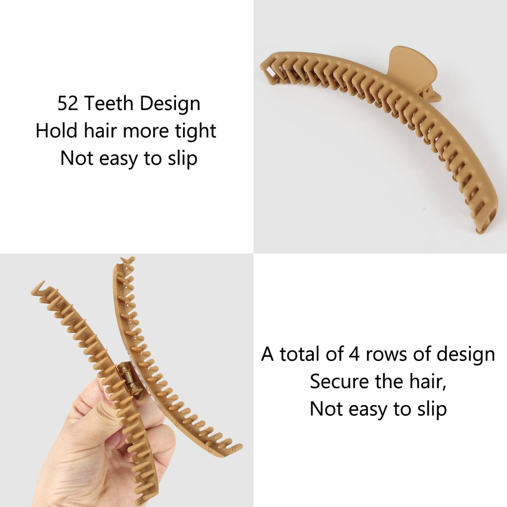 NAISIER clip used in half-up hairstyle offering quick polished hold