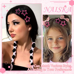 NAISKA assorted star styles arranged to display variety and mix-and-match options